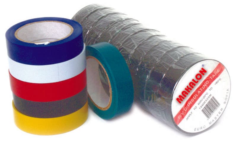 Изолирбанд 18mm х 20m зелен MK
