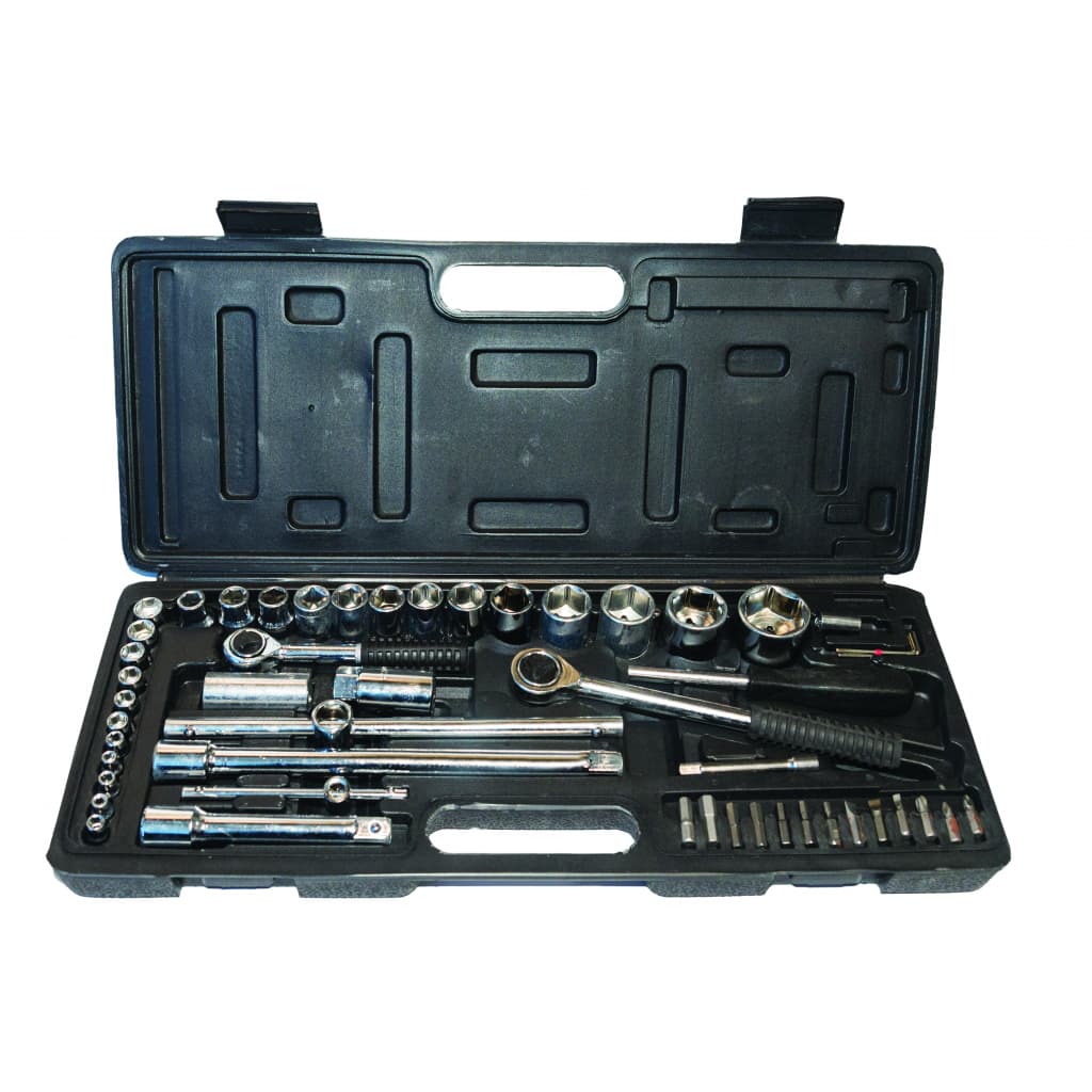 Комплект инструменти BS 1/4" & 1/2" 4-30mm 52 части