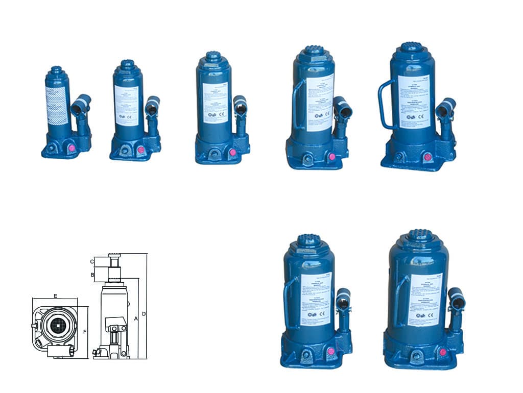 Хидравличен крик TonGrun TG27520 / 2 тона