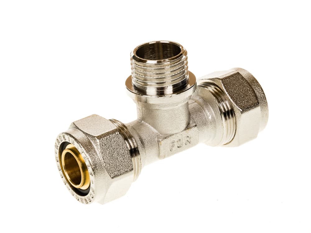 Тройник Fornara 20 х 1/2“ М х 20 мм