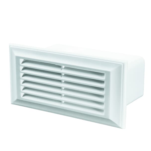 PVC решетка за въздухопровод с борд Vents 571 / 55х110 мм