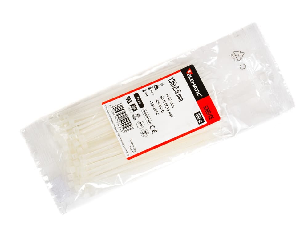 Кабелни превръзки Elematic 135х2.5 
