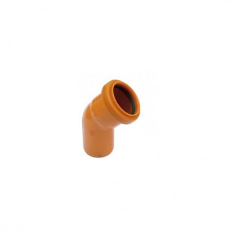 PVC коляно Ф50-45 