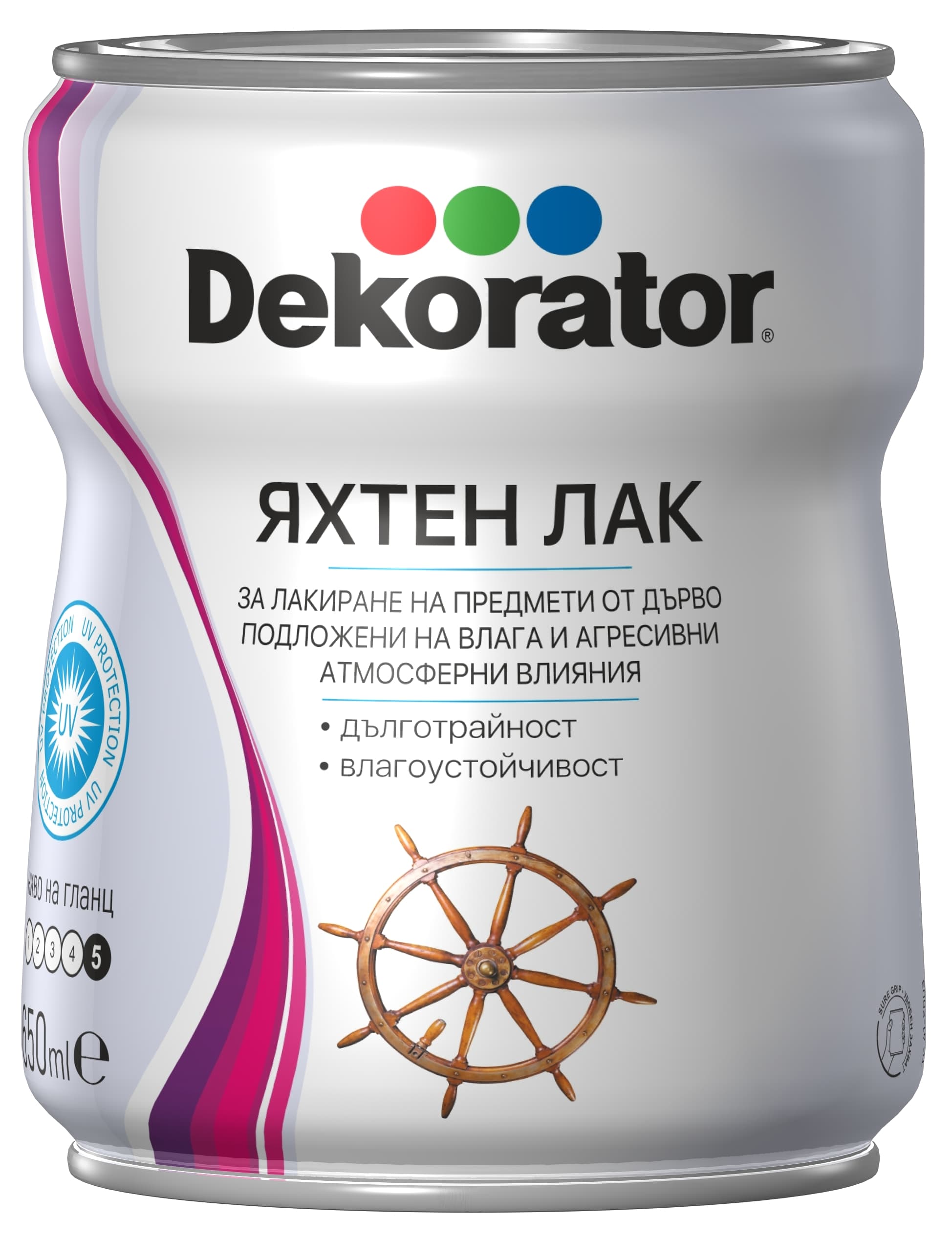 Яхтен лак Декоратор 0.65л