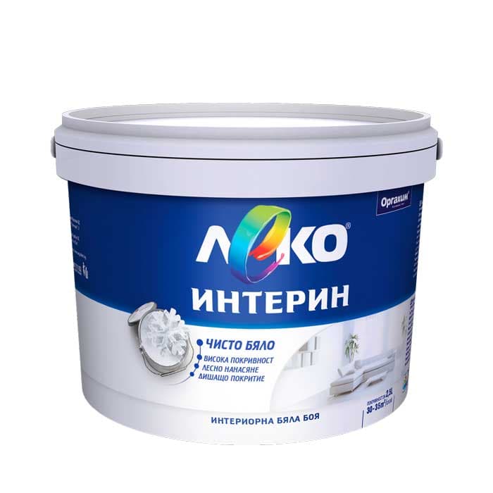 Латекс Леко Интерин 4l бял