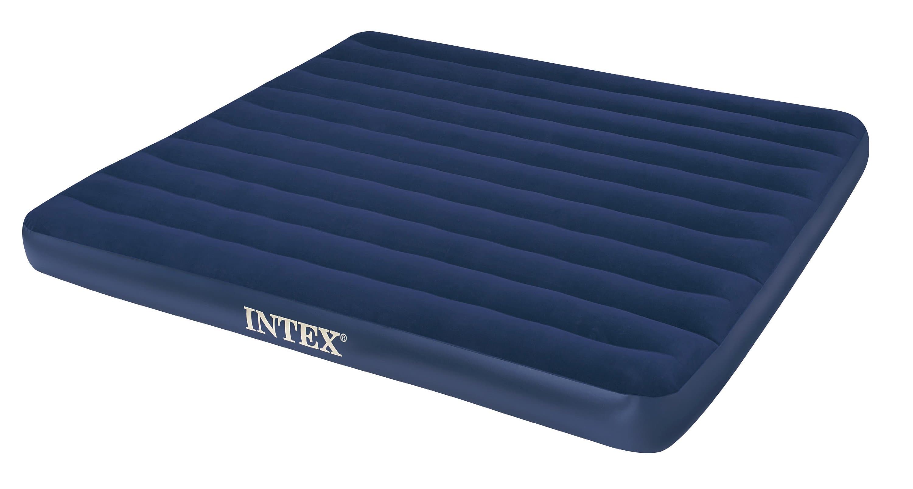 Надуваем дюшек - легло Intex 68755 183 х 203 х 22 см.