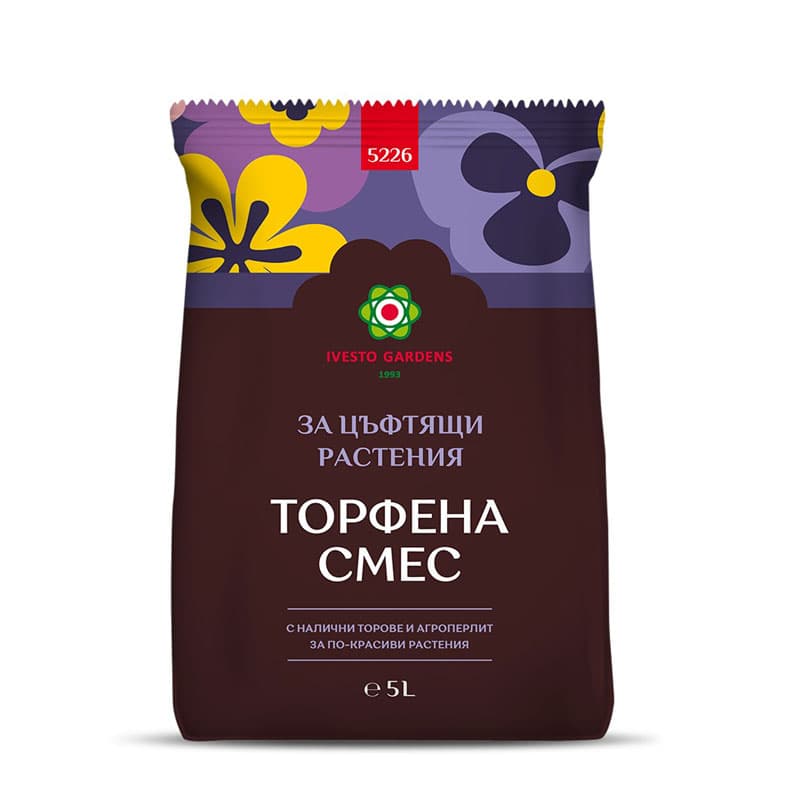 Tоропочвена смес за цъфтящи растения 5л