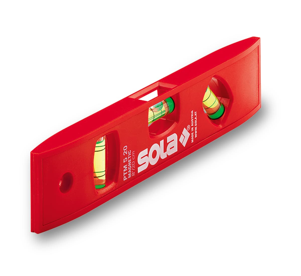 Пластмасов магнитен нивелир Sola PTM5 20 / 20см 