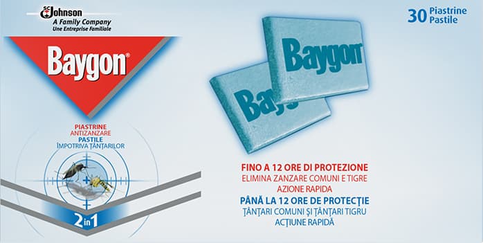Таблетки за електрически изпарител Baygon Protector / 30 броя