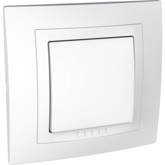 Девиаторен ключ Schneider Unica Basic MGU10.203.18D бял  