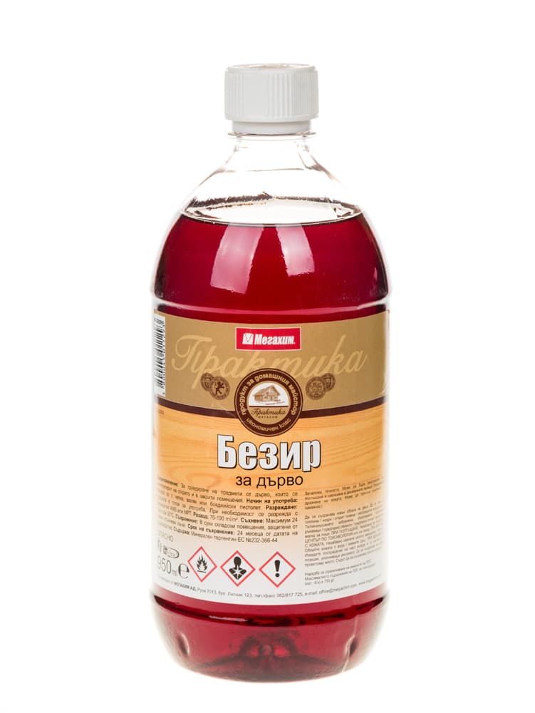 Безир за дърво Практика 950ml