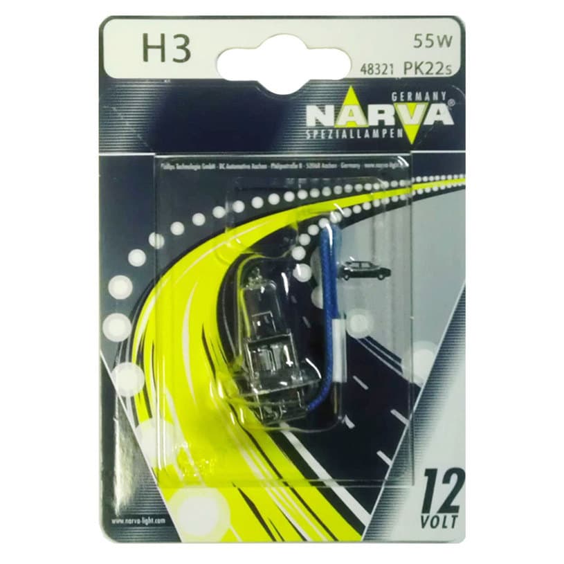 Халогенна крушка Narva H3 12V 55W Pk22s