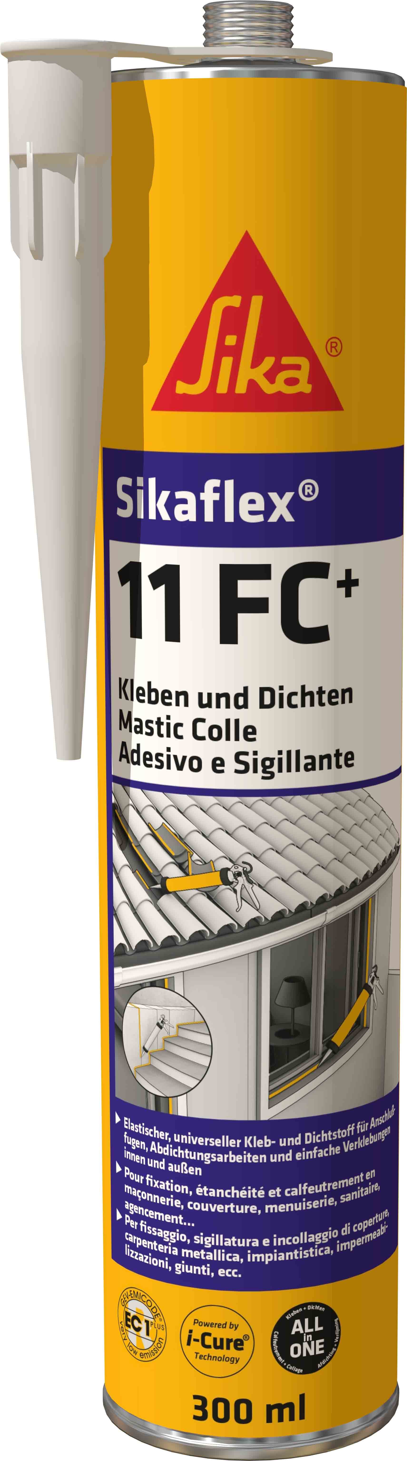 PU лепило и фугопълнител Sikaflex 11FC+ сив / 300ml