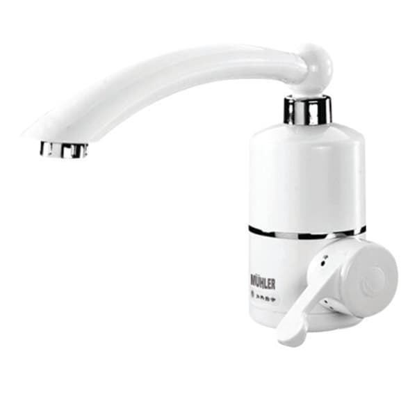 Стенен смесител с електрически водонагревател Muhler FWH-3015W 