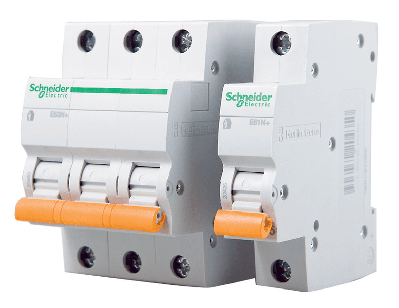 Прекъсвач Е63N + 3P 32А 20461 крива C 6kA