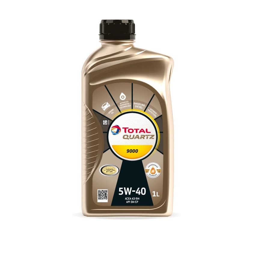 Синтетично масло 5W40 Total Quartz 9000 1L 