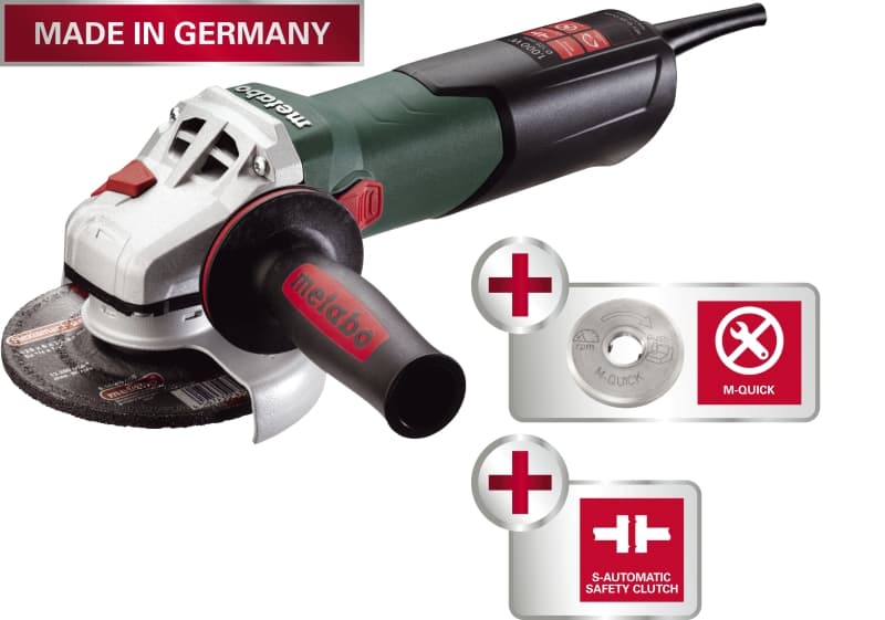 Ъглошлайф с регулируеми обороти Metabo WEV 10-125 Quick / 125mm 