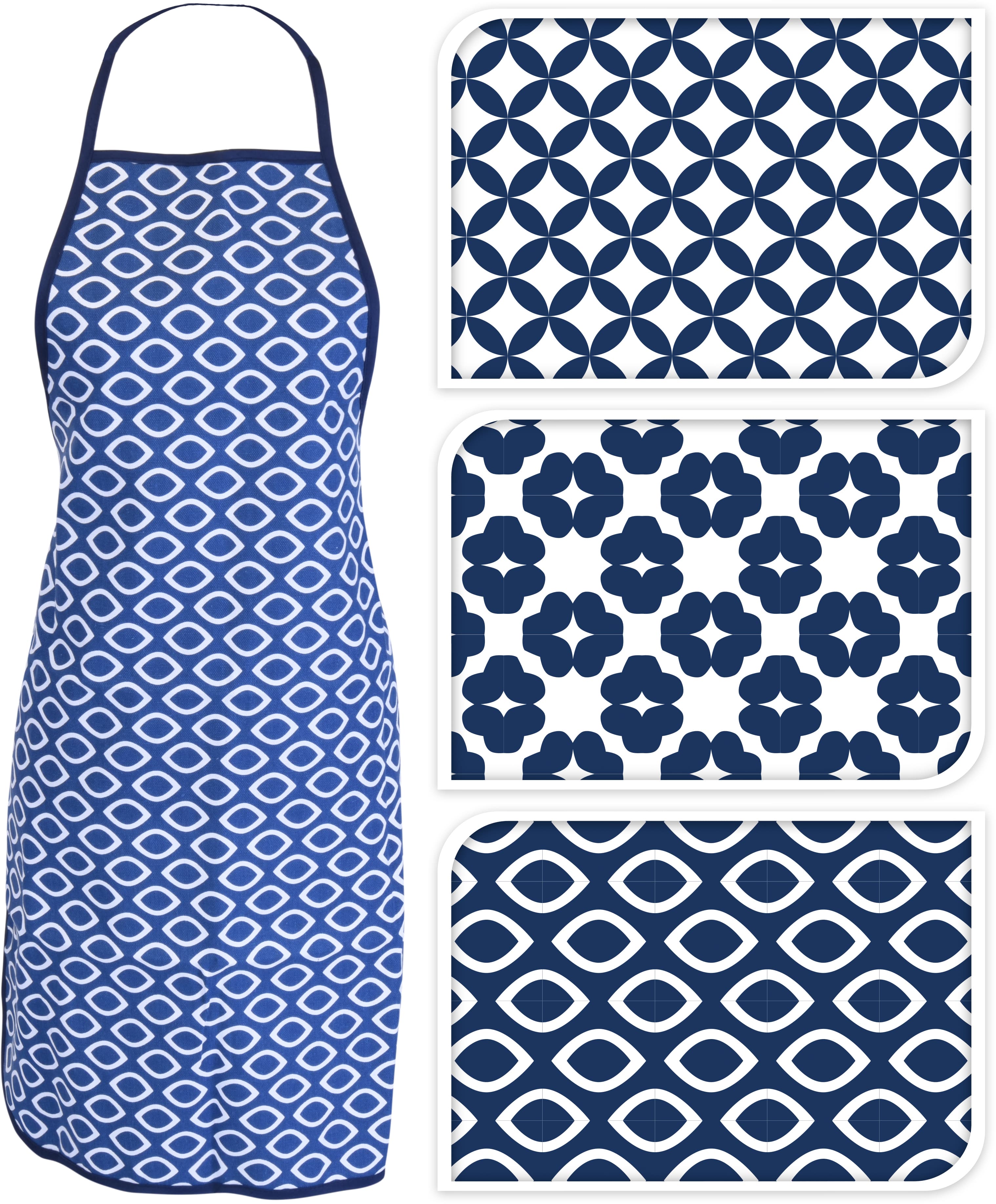 Престилка за готвене Blue