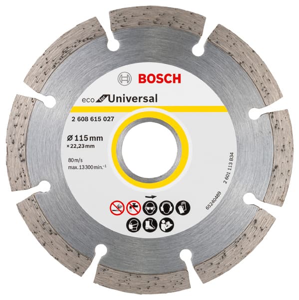 Диамантен диск за рязане Bosch Eco for Universal 115мм