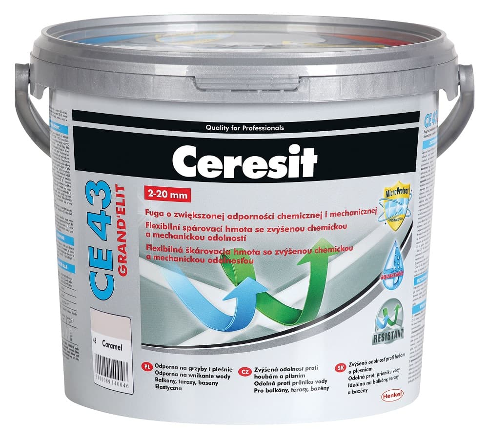 Фугираща смес Ceresit CE 43 Grand'Elit графит 5кг