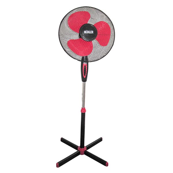 Вентилатор Muhler FM-5071 / 45W Черен/Червен 