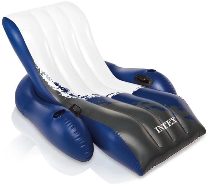 Надуваем шезлонг Intex 58868NP