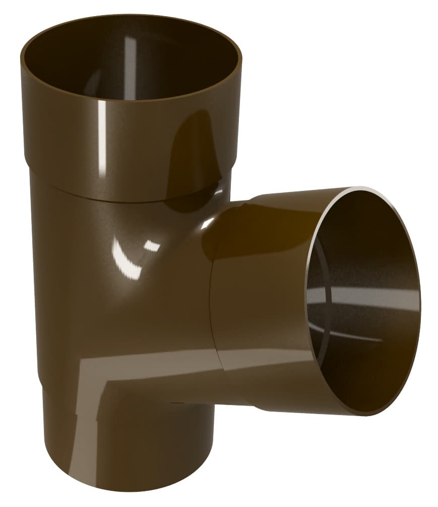 Утка Rainpipe ø100 кафява