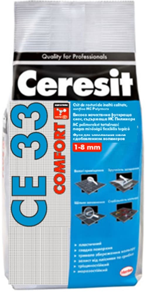 Фугираща смес CE 33 / 5 кг / крем