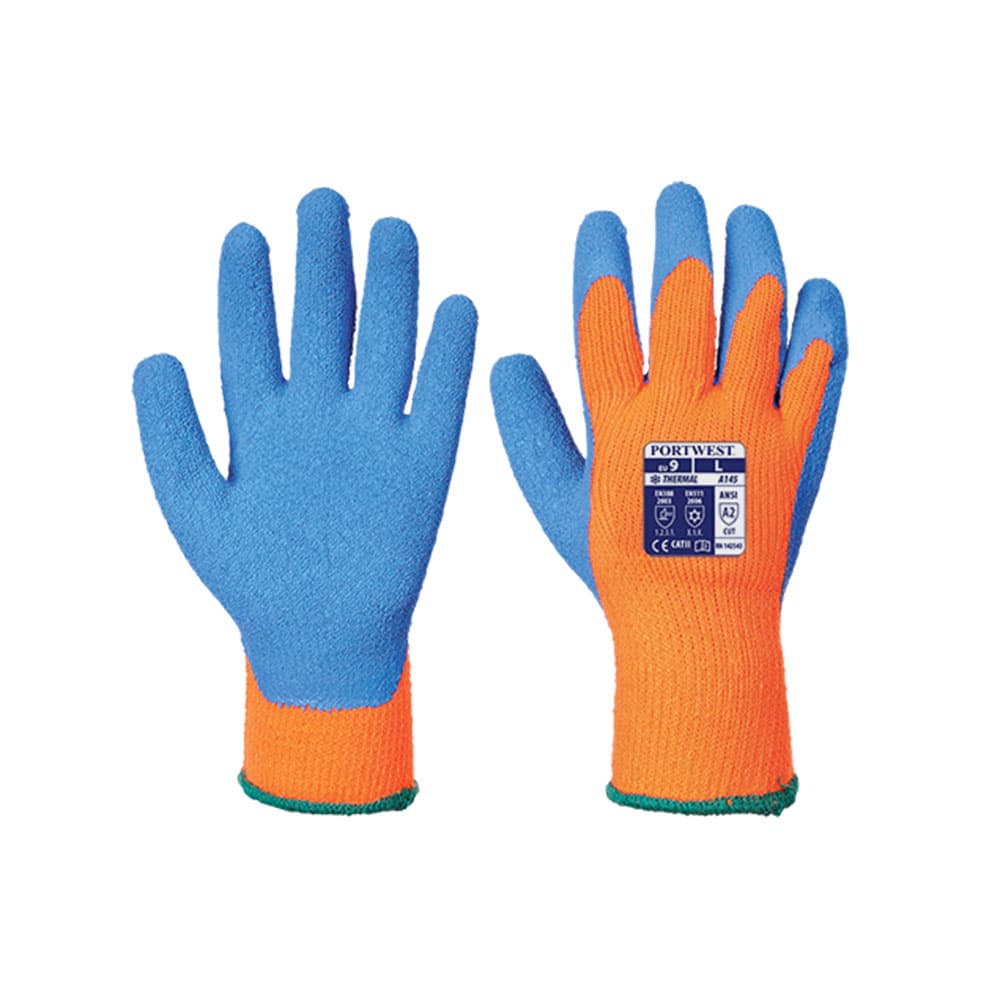 Ръкавици Portwest Cold Grip L оранжеви/сини