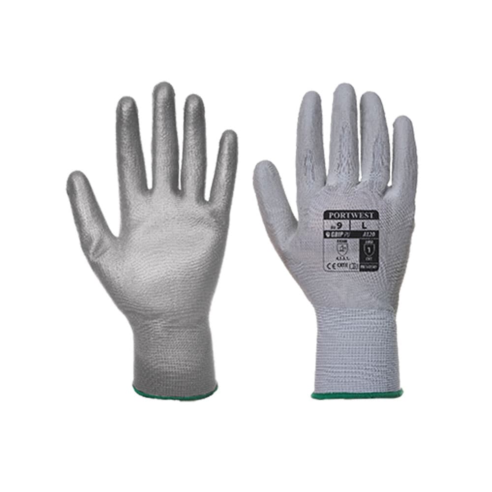 Ръкавици с PU длан Portwest XL сиви