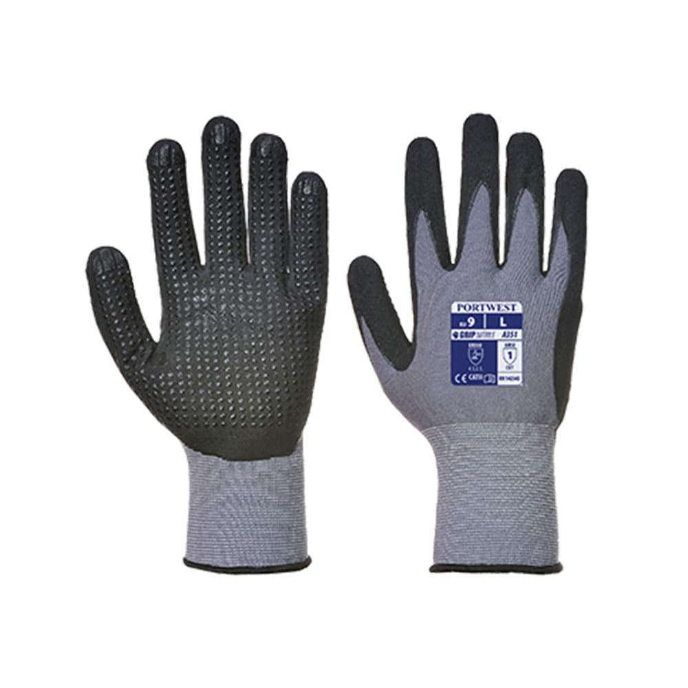 Ръкавици Portwest Demi Flex Plus XL сиво/черно