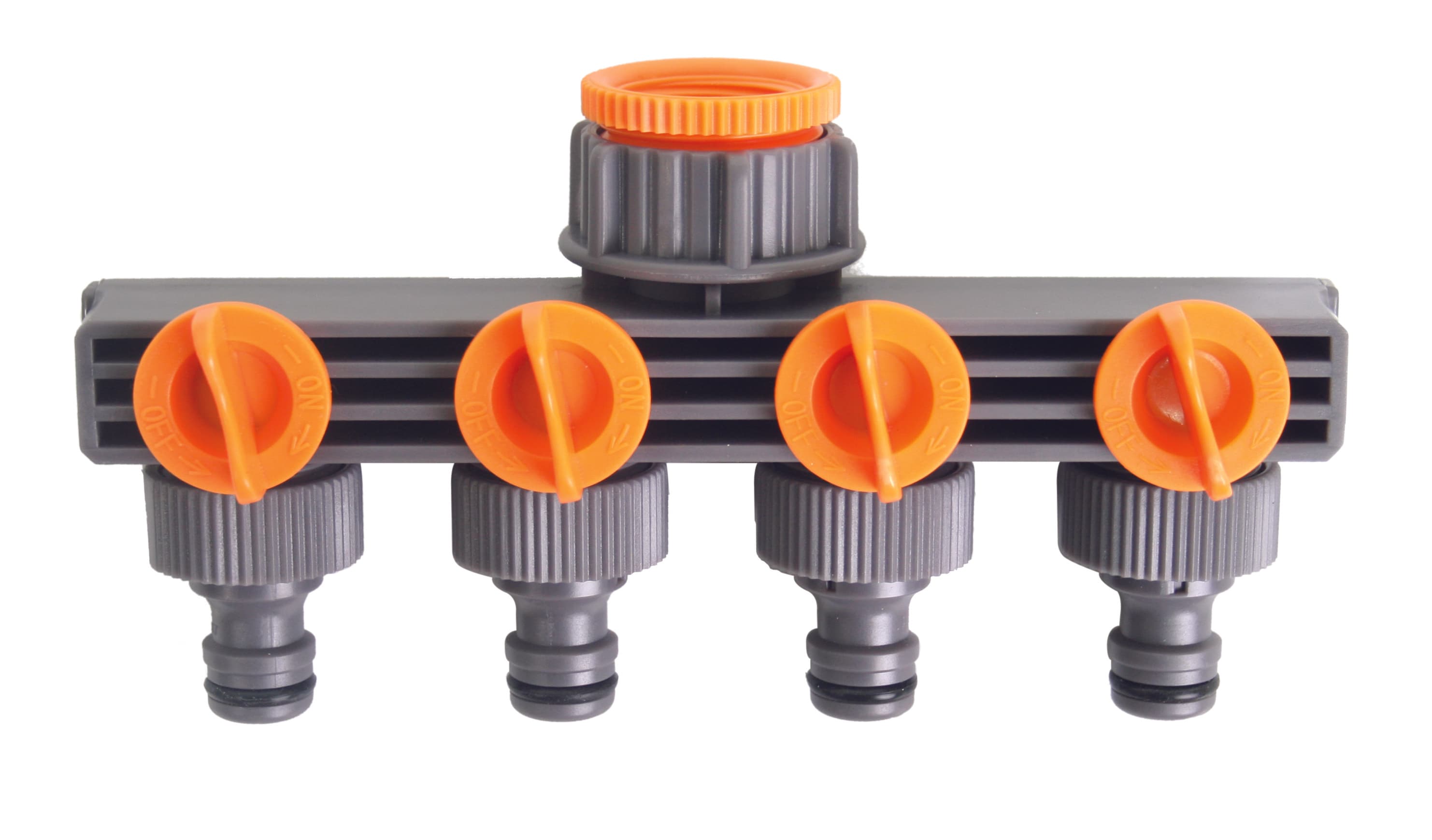 Разклонител със стоп 4 изхода 1/2"-3/4" TG