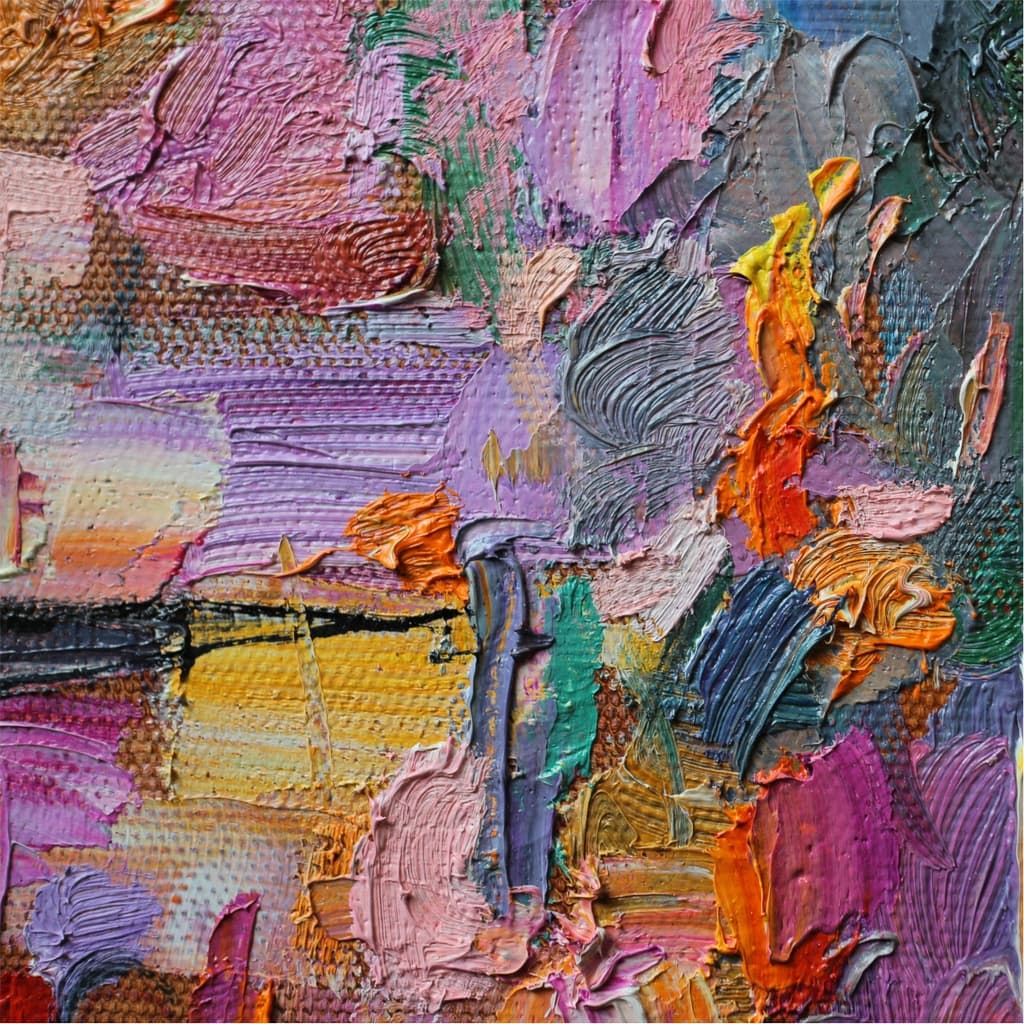 Картина Glass Art KGLS-1075 Абстрактна 40x40 см