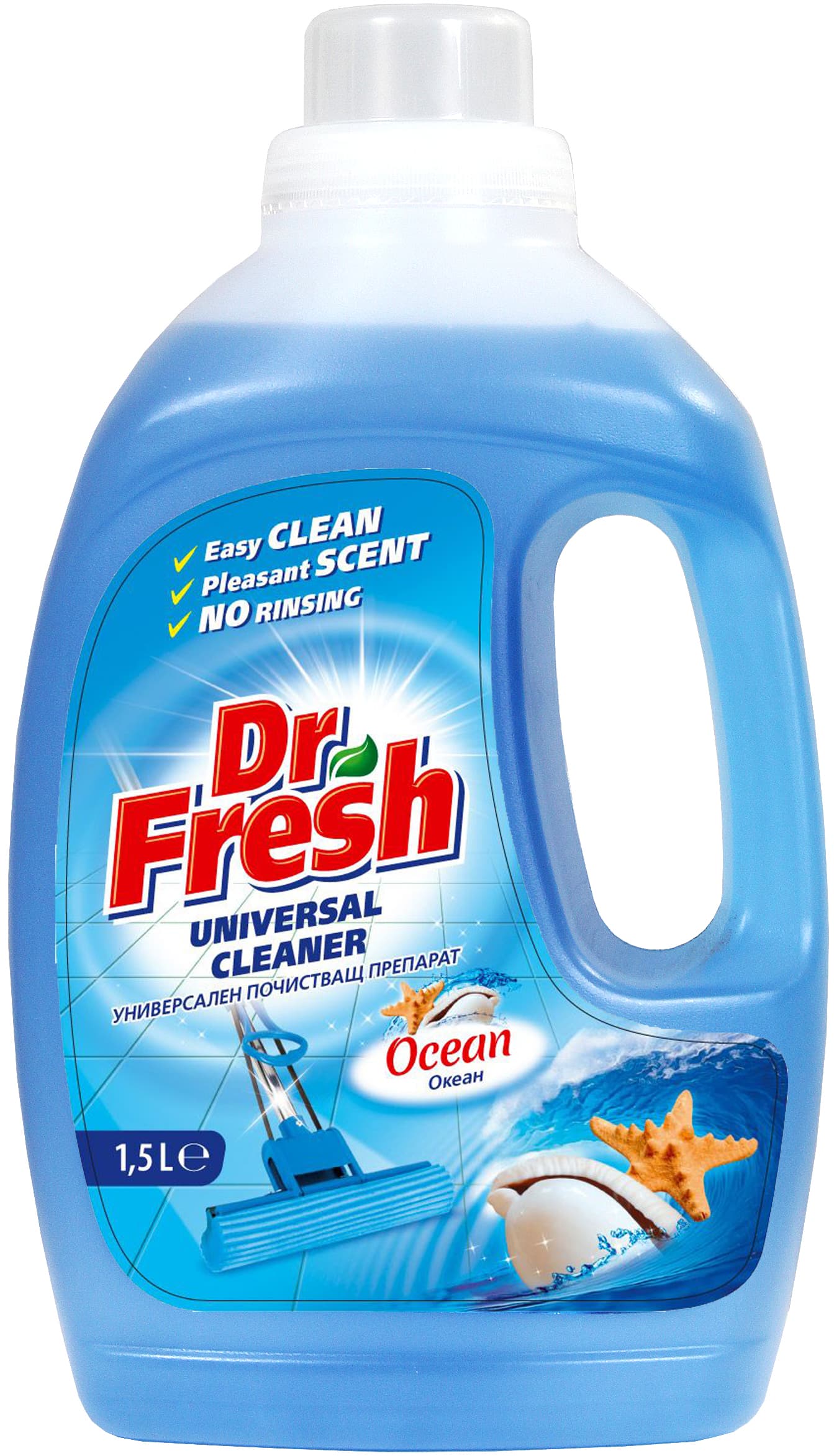Универсален препарат за под Dr. Fresh океан 1500мл