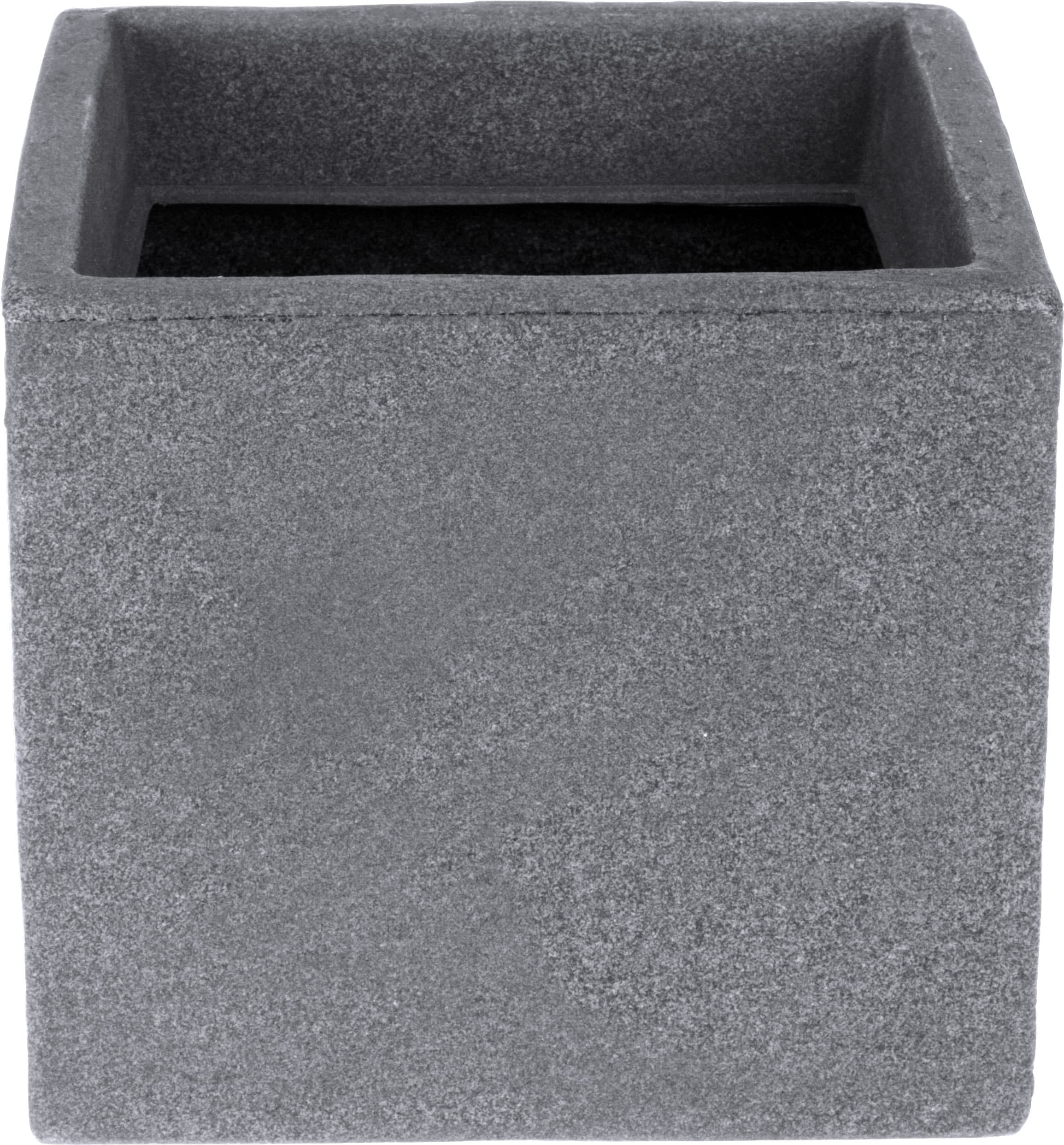 Кашпа Y54191480 сива 20х18см