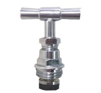 Кекла 3/4" никел за канела Ths Thermostyle