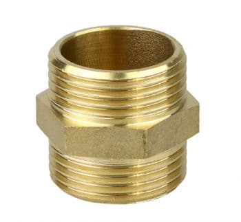 Матиран жълт фитинг - нипел 1 1/2" Ths Thermostyle