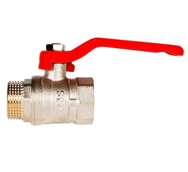 Сферичен кран с дълга ръкохватка Ths Thermostyle месинг 1/2'' МЖ
