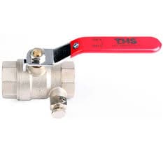 Сферичен кран c изпразнител Ths Thermostyle 1/2''