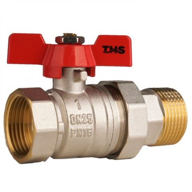 Сферичен кран с холендър със салников механизъм Ths Thermostyle 1/2''