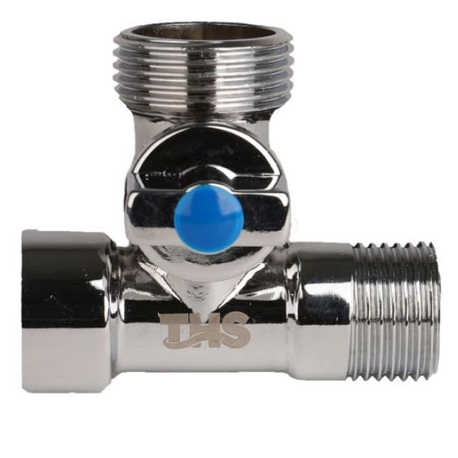 Троен кран 1/2''М * 3/4''М * 1/2''Ж Ths Thermostyle