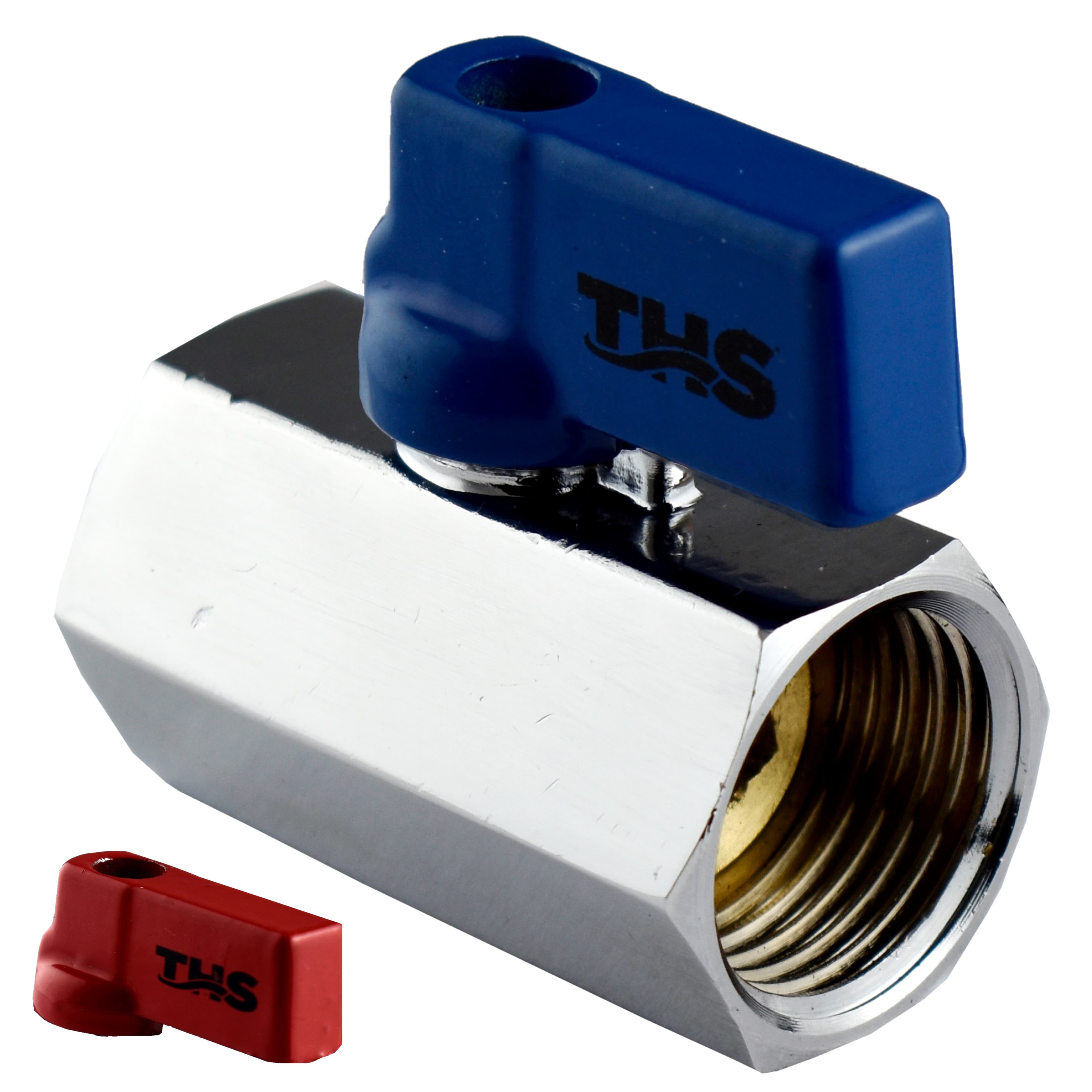 Мини сферичен кран Ths Thermostyle 1/2'' ЖЖ хром 