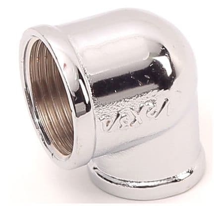 Коляно редуктор 3/4"Ж * 1/2"Ж месинг хром/матиран Ths Thermostyle