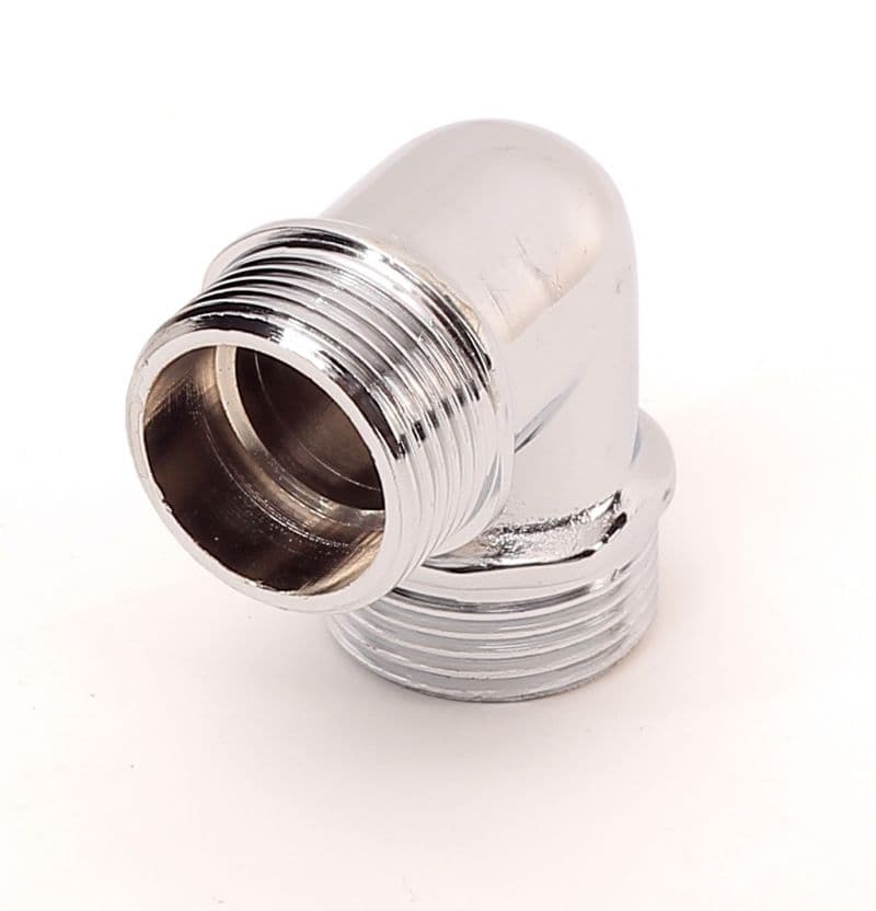 Коляно 1/2" ММ месинг хром / матиран Ths Thermostyle