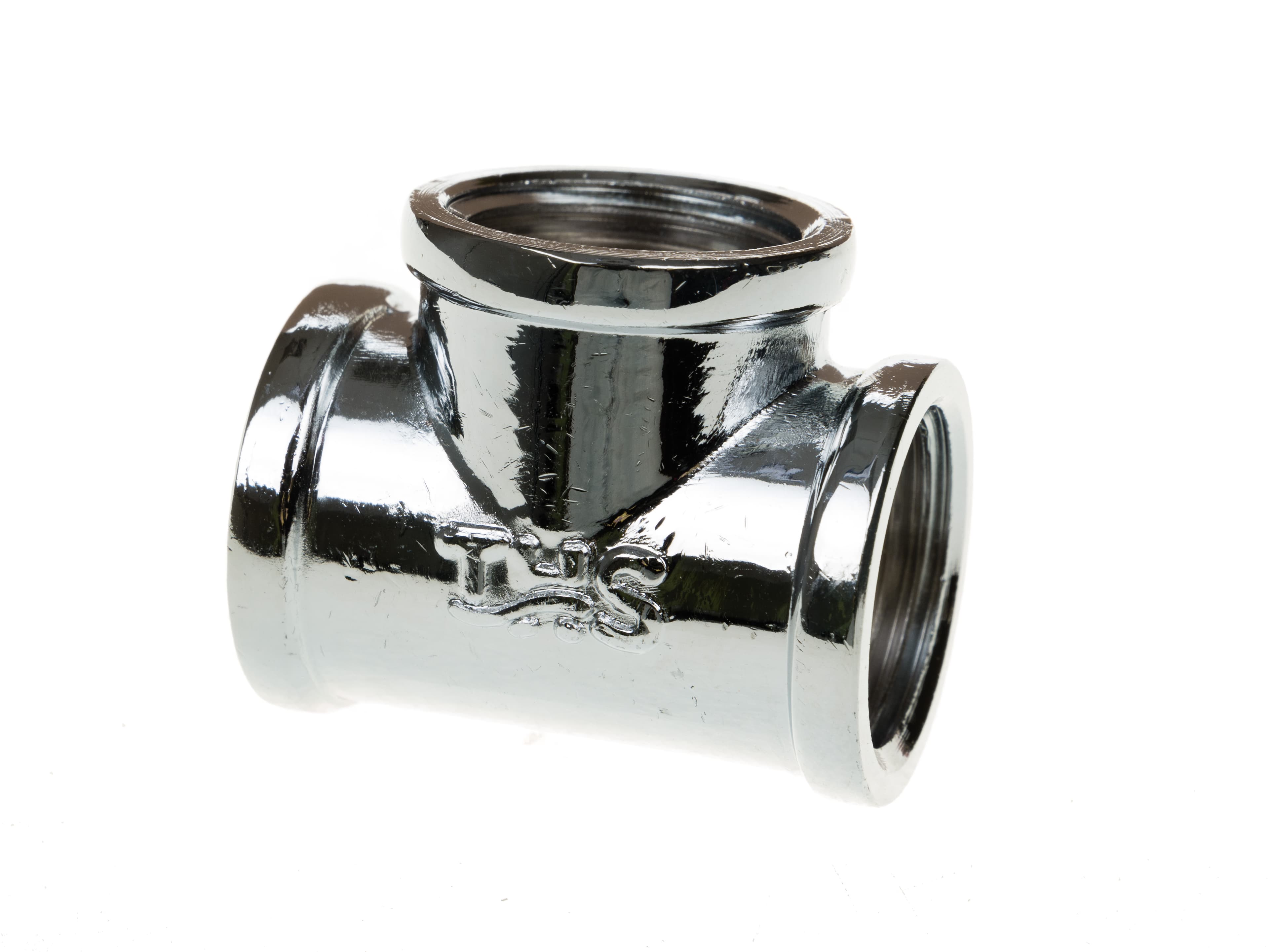 Тройник 1/2" ЖЖЖ месинг хром полиран Ths Thermostyle