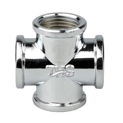 Кръстачка  3/4" месинг хром / матирана Ths Thermostyle