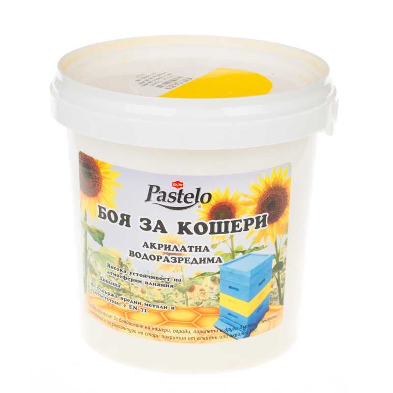 Боя за пчелни кошери Pastelo жълта 750мл