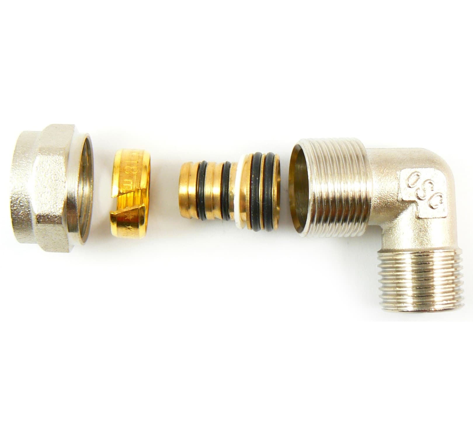 Адаптор THS Thermostyle ъглов ø20х1/2" М