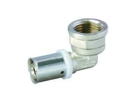 Прес адаптор THS Thermostyle ъгъл Ф20 х 3/4" Ж