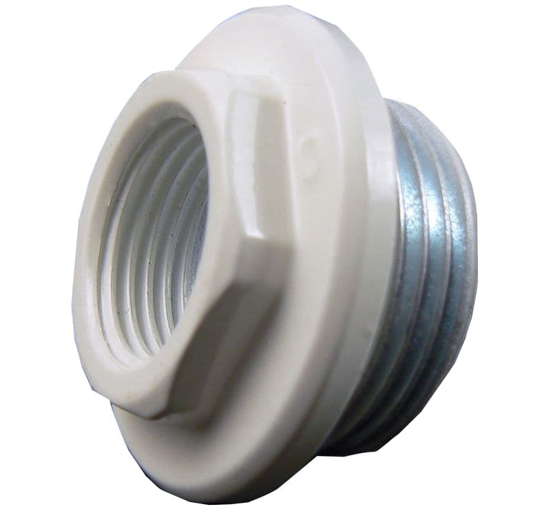 Редукция за алуминиев радиатор c уплътнение THS Thermostyle дясна 1" х 1/2" 